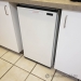 White Under Counter Bar Fridge w/ Freezer